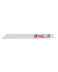 8" 8/12 TPI SAWZALL? Blades (25 Pk)
