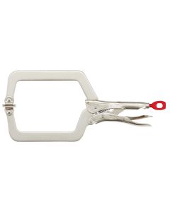 9 in. Locking Clamp With Swivel Jaws