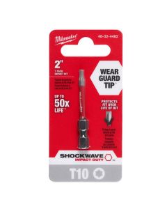 Shockwave T10 Torx 2 in. Power Bit