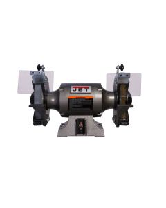 JET Shop Grinder w/ 8" Grinding & Wire Wheel, 1HP, 115V, Single Phase