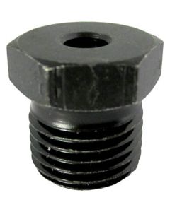Oversized Steel Tube Nut 3/16" x 9/16" x 18 TPI Olive