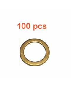 14mm Copper Oil Drain Plug Gaskets (100/Bag)