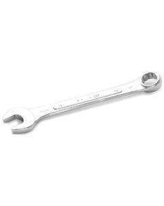 Chrome Combination Wrench, 16mm, with 12 Point Box End, Raised Panel, 8-1/8" Long