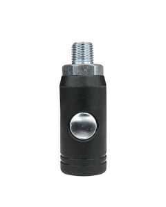 Safety Coupler 1/4IN Male Black