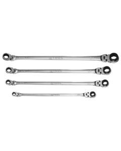 4 Pc. Sae Double Box Univ Spline 90 Tooth Rev Rat W