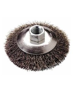 4" Bevel Crimped Brush - Stainless Steel