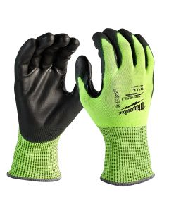 Hi-Vis Cut Level 4 Poly Dipped-L