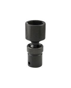 11/16" 1/2" Drive 6-Point Swivel Fract SAE Impact Socket