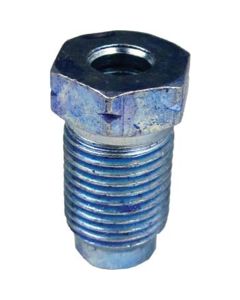 Metric Invert Flare Tube Nut 3/16" x 10mm x 1.0 TP Blue