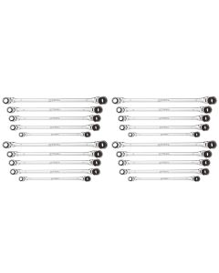 4 Sets of 5 Pc. Metric Double Box Univ Spline 90 Tooth