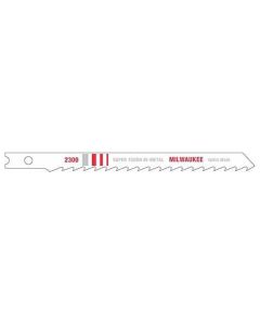 Milwaukee 4 in. Wood Cutting Jig Saw Blades, 6 TPI, Bi-Metal, U-Shank, (5-Pack)