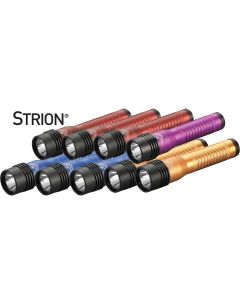 12-Pack Strion LED HL Flashlight in Assorted Colors
