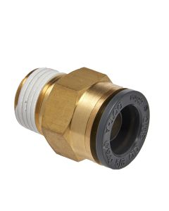 Straight Male Connector 5/8 IN Tube X 1/2 IN NPT (2)