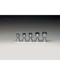 1/4"Dr 12Pt StdUnvSkt Set  5Pc