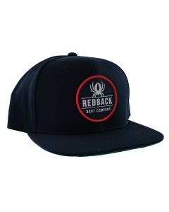 Redback Boots Hat Vulcan-Snapback Black