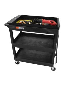 32 x 18 Tub Cart - Two Shelves with Toolbox