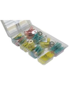 60 Piece Heat Shrink Solder Seal Terminal Kit