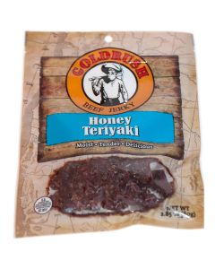 Honey Teriyaki 2.85 oz. Goldrush Beef Jerky 12-ct