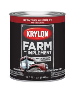 Farm and Implement Paints - 1 Quart, International Harvester Red