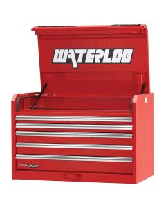 36" Professional HD Series 5-Drawer Chest in Red Finish
