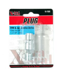 3/8" TRUFLATE "G" PLUG, 1/4" MPT