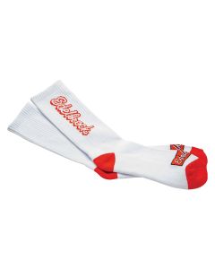 Edelbrock Red Script Crew Socks (Pair)