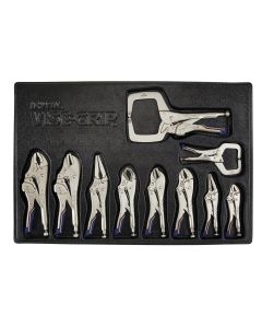 Fast Release 10-Piece Locking Pliers Kit