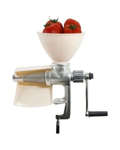 Fruit and Vegetable Strainer, Cast Iron, Clamp-On Style Base, Makes Baby Food, Applesauce, More