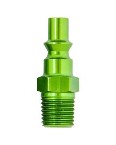 1/4" Green Male Plug