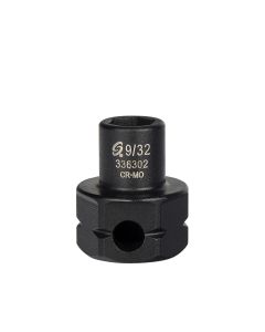 Sunex Tools 3/8 in. Drive 6-Point Low Profile Impact Socket w/ Hex Shank, 9/32 in.
