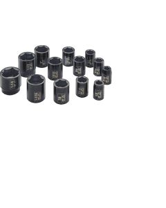 Socket Set 13 PC 1/2 IN Drive SAE Impact