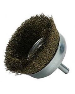 Fine Brass Wire Cup Brush 3"