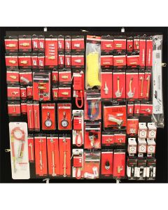 4' X 4' Milton Assortment Planogram, 166 Piece Kit