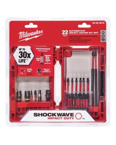 22-Piece Automotive Shockwave Impact Driver Bit Set
