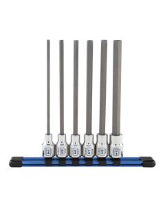 Sunex Tools 6-Piece 3/8 in. Long Metric Hex Bit Socket Set