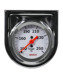 2" Mechanical Water/Oil Temperature Gauge, White Face