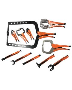 11 Piece Locking Plier Set for Aluminum