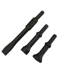 Chisel and Hammer Bit 3-Piece Set with .498 Shank