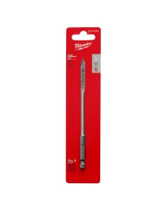 Flat Boring Bit 1/4" x 6"