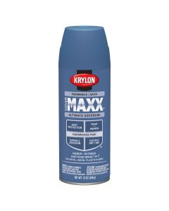 Krylon Covermaxx Paint+Primer; Satin Periwinkle; 12 oz. Aerosol