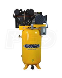 Compressor 10 HP 2 Stg V4 1 Ph Vert 80 Gal