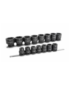 Socket Set IMP 15 Piece 3/4 Drive 6 Point SAE