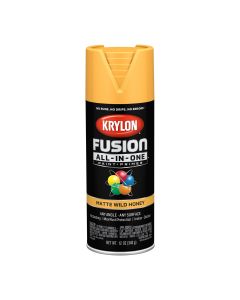 Krylon Fusion All-In-One Paint + Primer, Matte Wild Honey