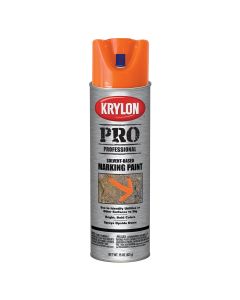 Krylon Marking Paints; Solvent Based; APWA Bright Orange; 15 oz. Aerosol