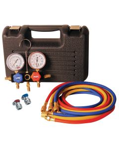 Duel Manifold Gauge Set 2 PC in Case