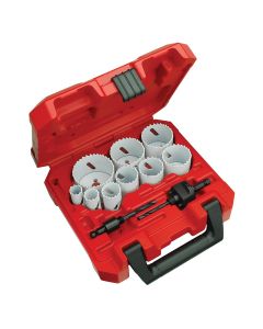 MLW49-22-4025 image(0) - 13-PC HOLE DOZER GP ICE HARDENED HOLE SAW KIT