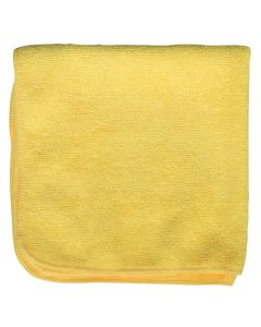 MCFC16YEL image(0) - Detailers 16"x16" Yellow microfiber Bag of 12