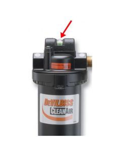 DEVHAF404 image(0) - FILTER CHANGE INDICATOR KIT (W/COVER & SCREWS)