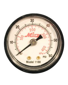 MIL1188 image(0) - Gage 1/8" NPT, 0-60 PSI
