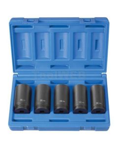 GRE1705SN image(0) - 1/2" DR 5 PC SPINDLE NUT SET